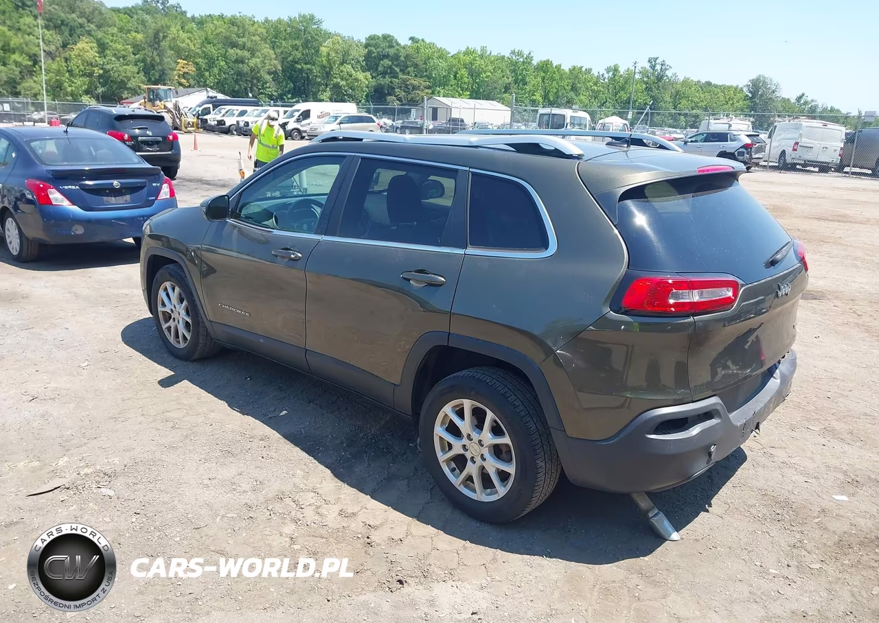 2014 Jeep Cherokee Latitude VIN:1C4PJLCB9EW302854 - 3