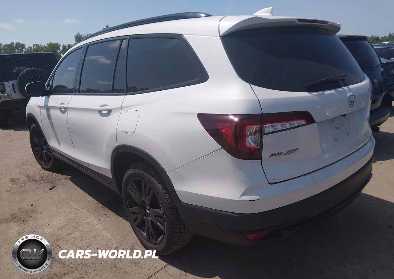 2021 Honda Pilot Awd Black Edition VIN:5FNYF6H7XMB031480 - 3