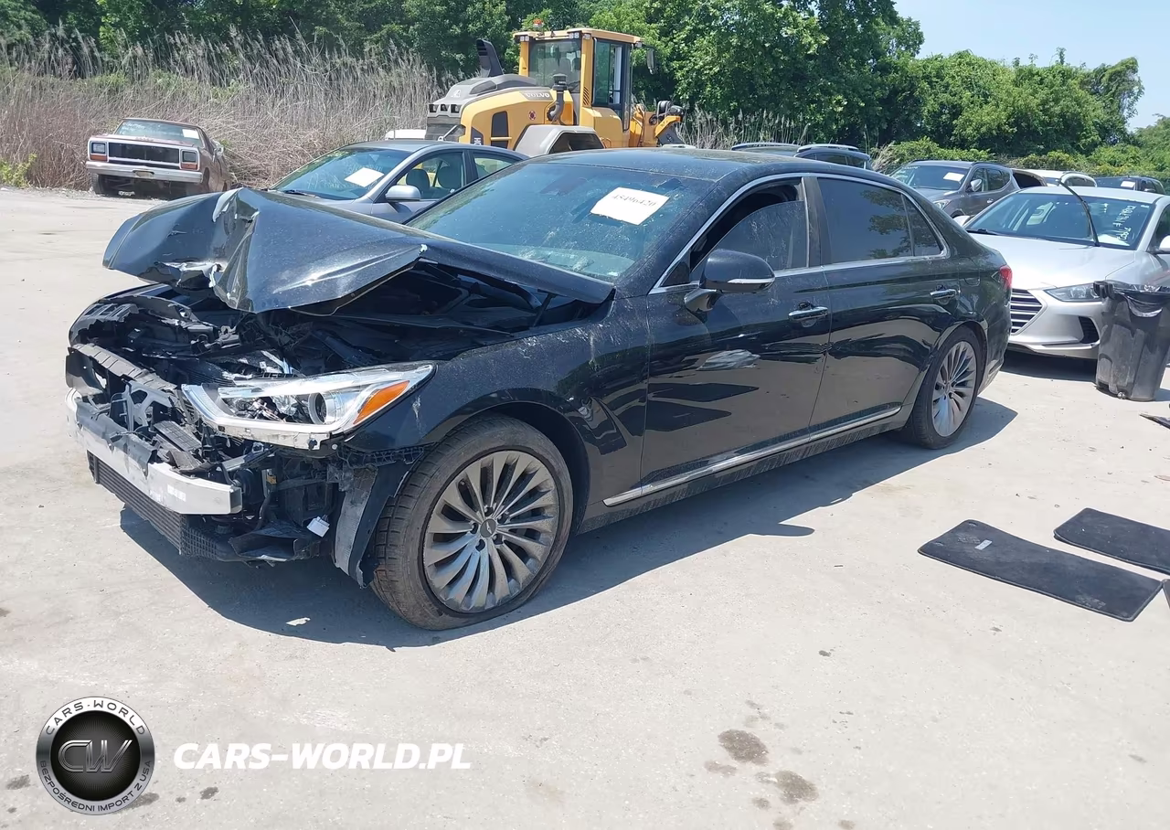 2017 Genesis G90 3.3T Premium VIN:KMHG34JA8HU033364 - 2