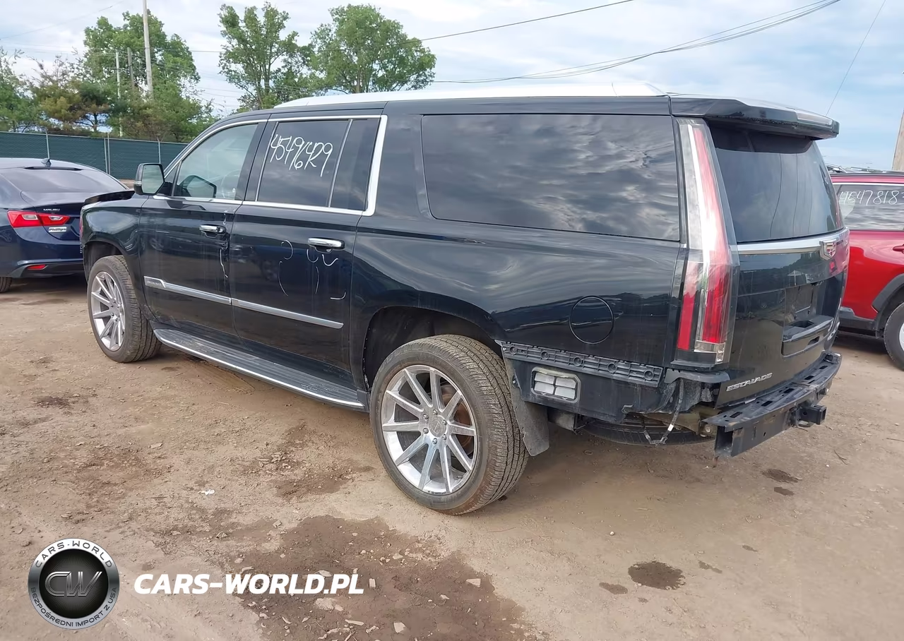 2017 Cadillac Escalade Esv Premium Luxury VIN:1GYS4JKJ5HR144590 - 3