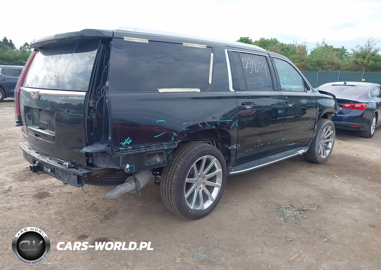 2017 Cadillac Escalade Esv Premium Luxury VIN:1GYS4JKJ5HR144590 - 4