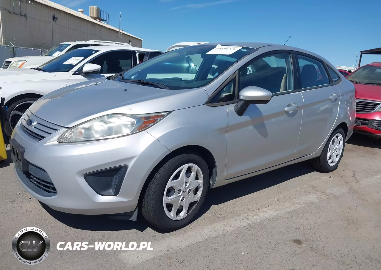 2012 Ford Fiesta S VIN:3FADP4AJ3CM221806 - 2