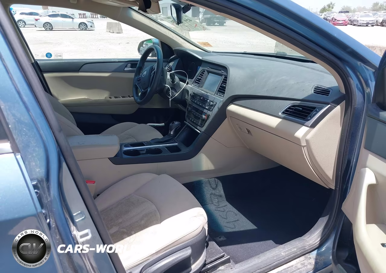2017 Hyundai Sonata Se VIN:5NPE24AF2HH512688 - 5