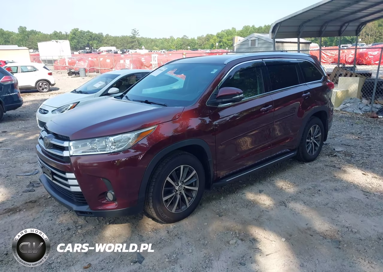 2017 Toyota Highlander Xle VIN:5TDJZRFHXHS449349 - 2