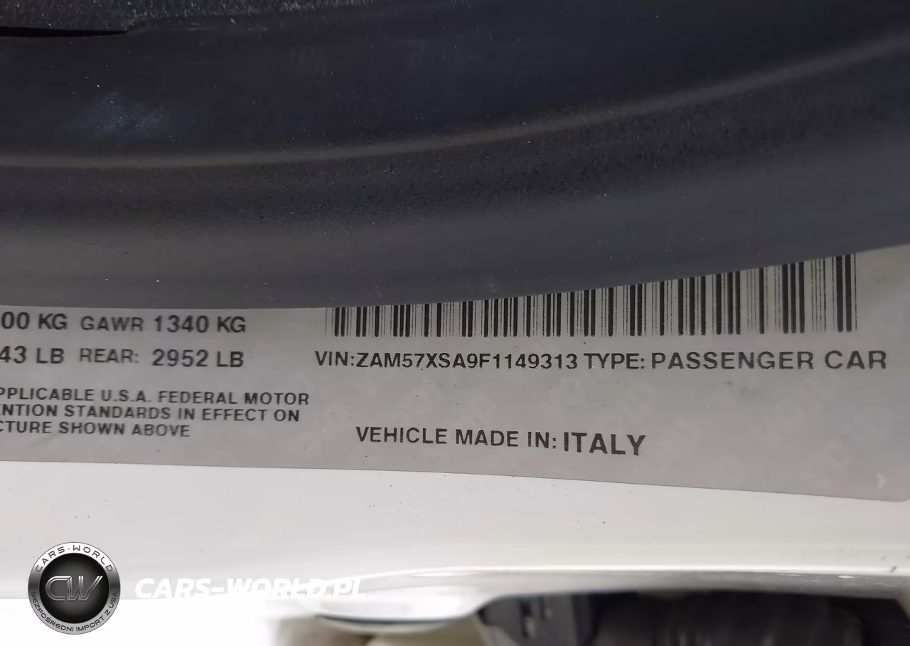 2015 Maserati Ghibli VIN:ZAM57XSA9F1149313 - 9