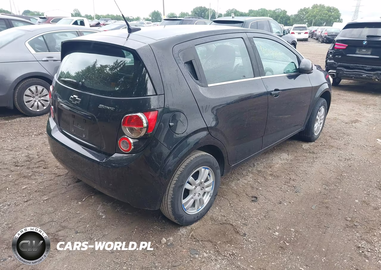 2013 Chevrolet Sonic Lt Auto VIN:1G1JC6SH4D4135684 - 4