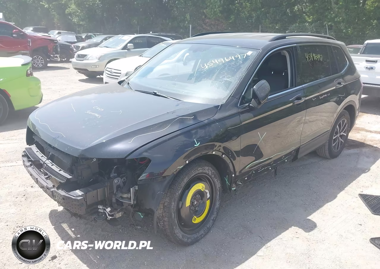 2019 Volkswagen Tiguan 2.0T Se-2.0T Sel-2.0T Sel R-Line-2.0T Sel R-Line Black VIN:3VV2B7AX0KM073295 - 2