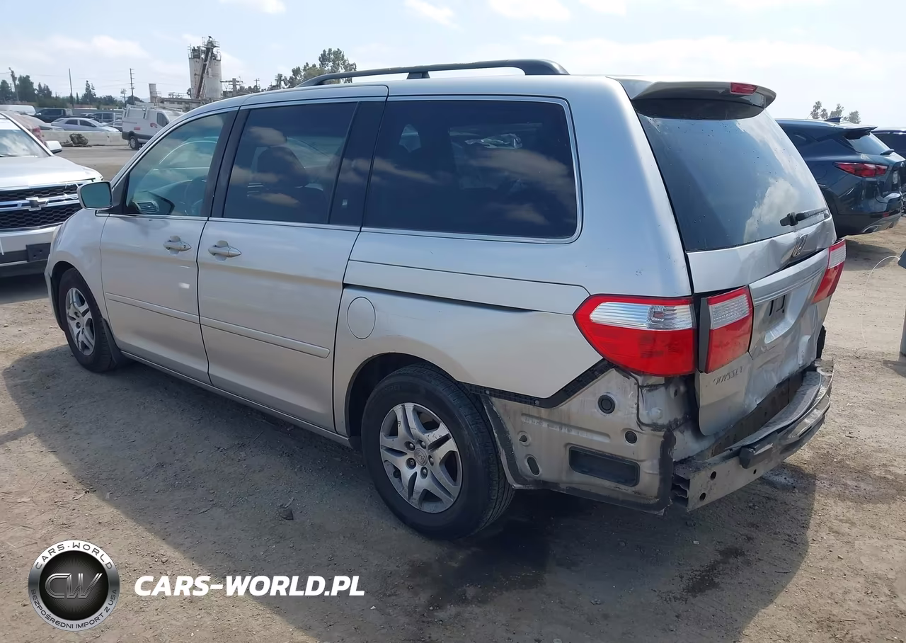 2007 Honda Odyssey Ex-L VIN:5FNRL38637B426821 - 3