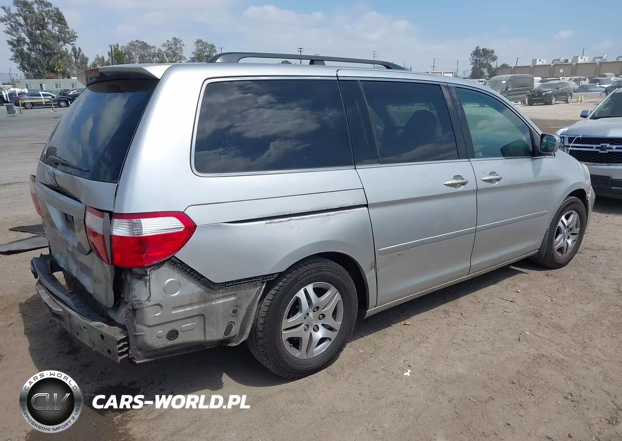2007 Honda Odyssey Ex-L VIN:5FNRL38637B426821 - 4