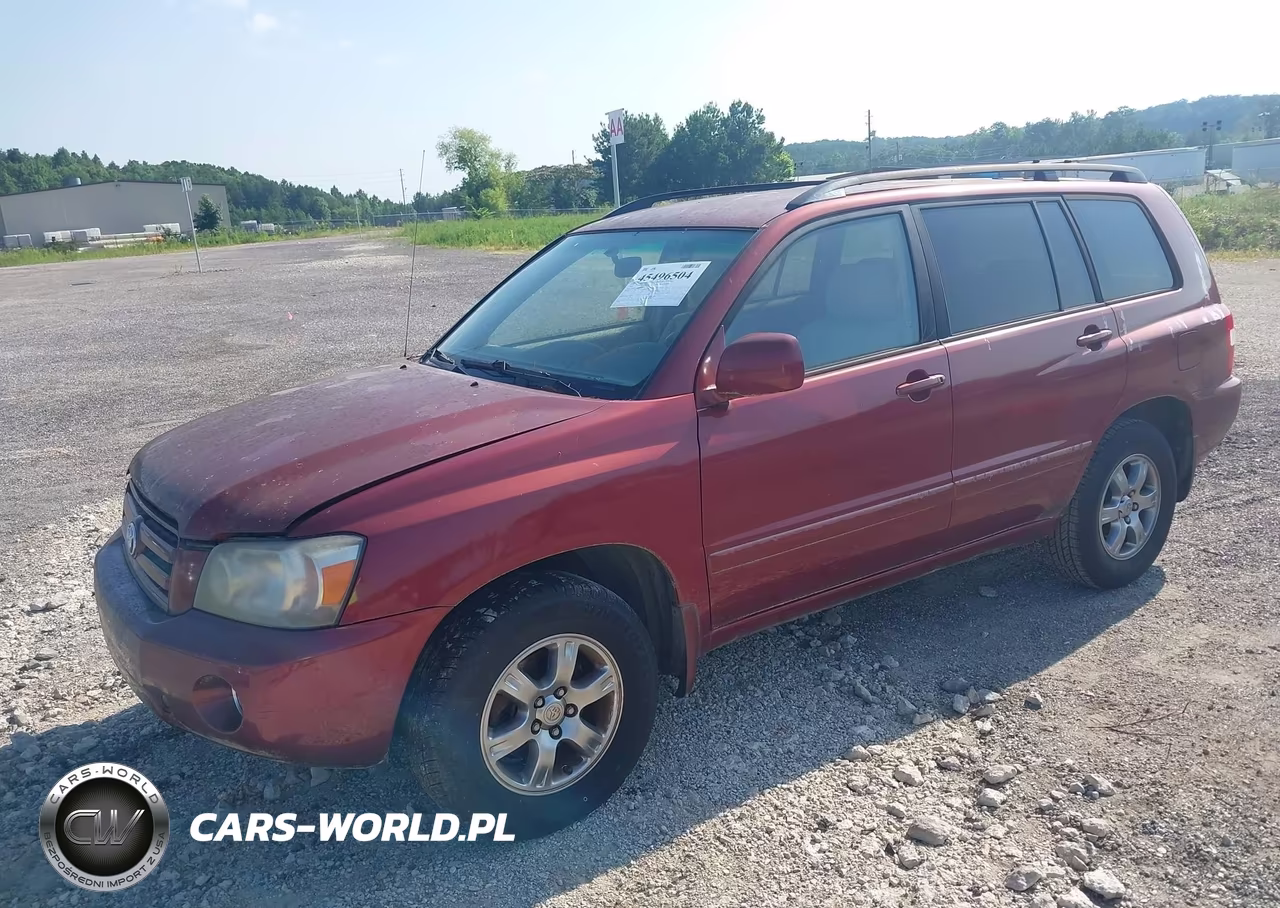 2004 Toyota Highlander V6 VIN:JTEGP21A640029968 - 2