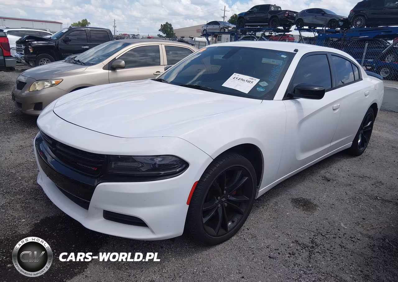 2018 Dodge Charger Sxt Rwd VIN:2C3CDXBG3JH167376 - 2