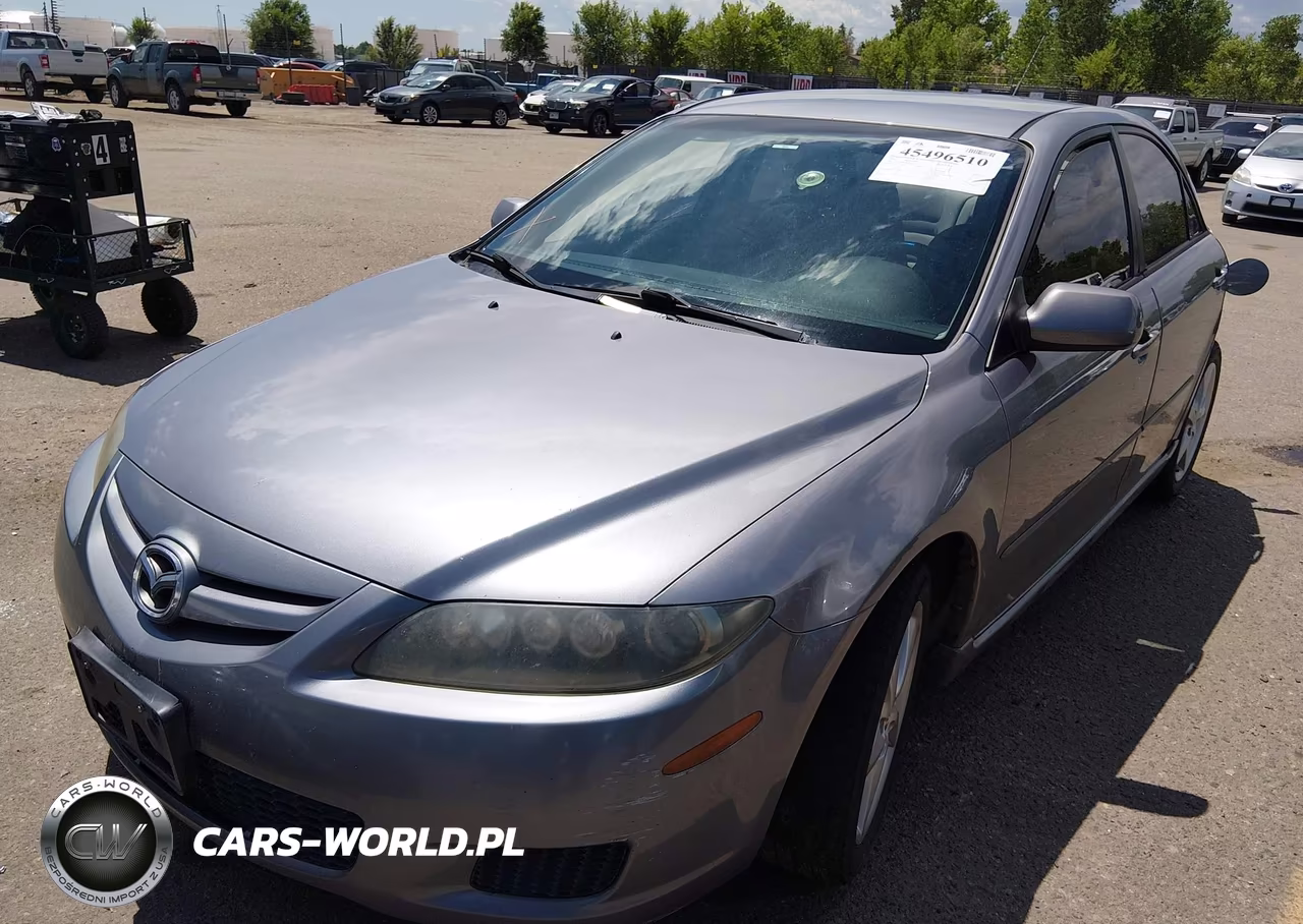 2008 Mazda Mazda6 I Sport Ve VIN:1YVHP80C085M14492 - 2