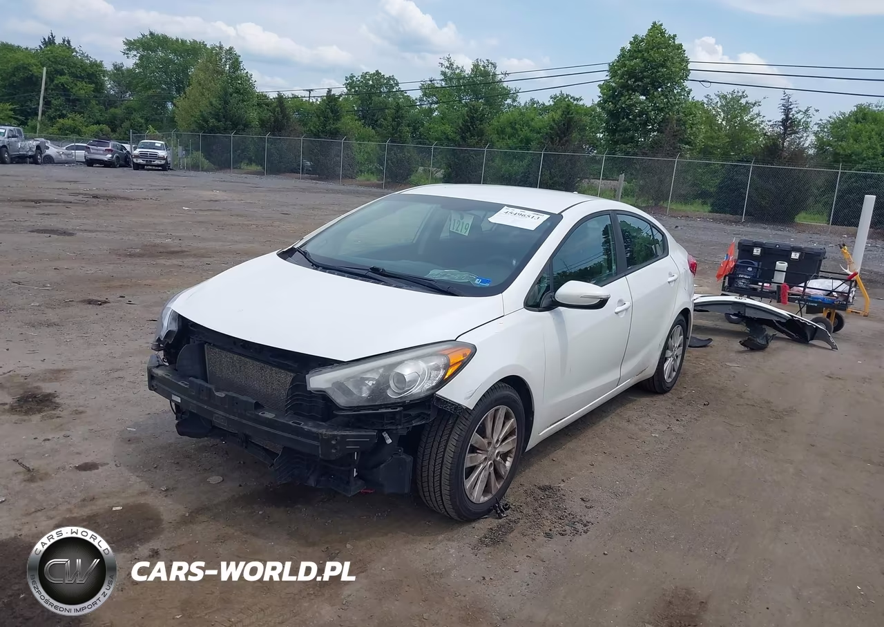 2016 Kia Forte Lx VIN:KNAFX4A65G5603309 - 2