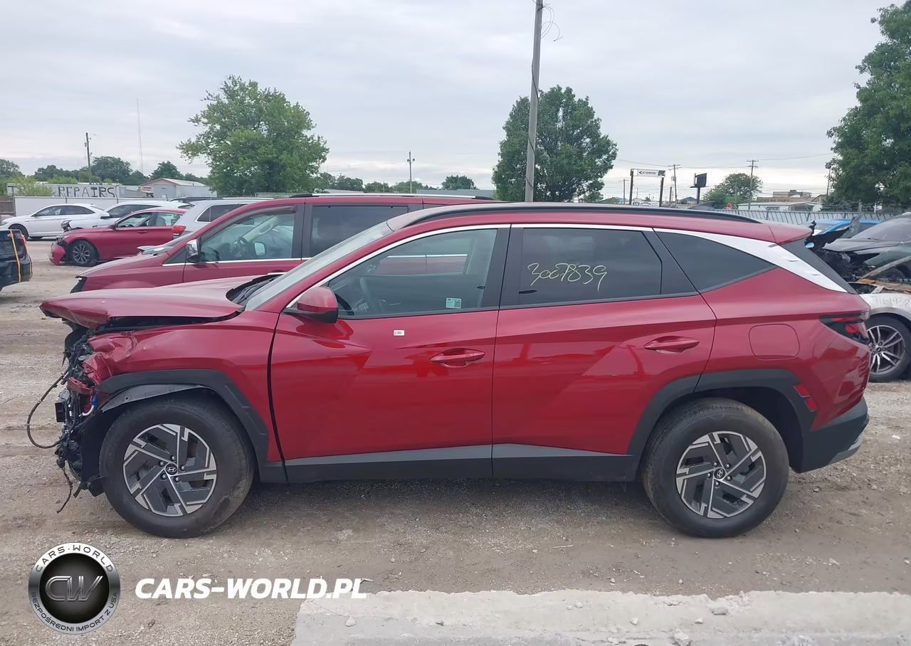 2025 Hyundai Tucson Hybrid Blue VIN:KM8JBDD17SU316303 - 14