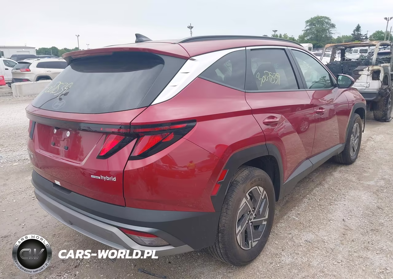 2025 Hyundai Tucson Hybrid Blue VIN:KM8JBDD17SU316303 - 4