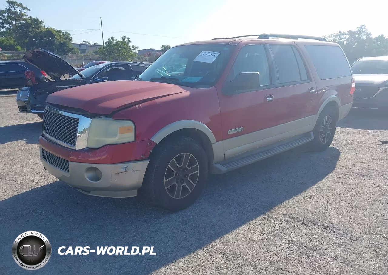2007 Ford Expedition El Eddie Bauer VIN:1FMFK18557LA04303 - 2