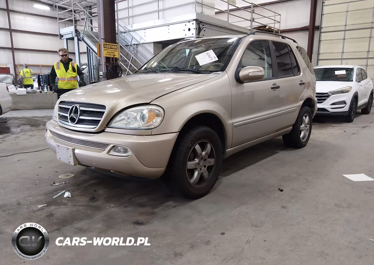 2003 Mercedes-Benz Ml 500 VIN:4JGAB75E83A376595 - 2