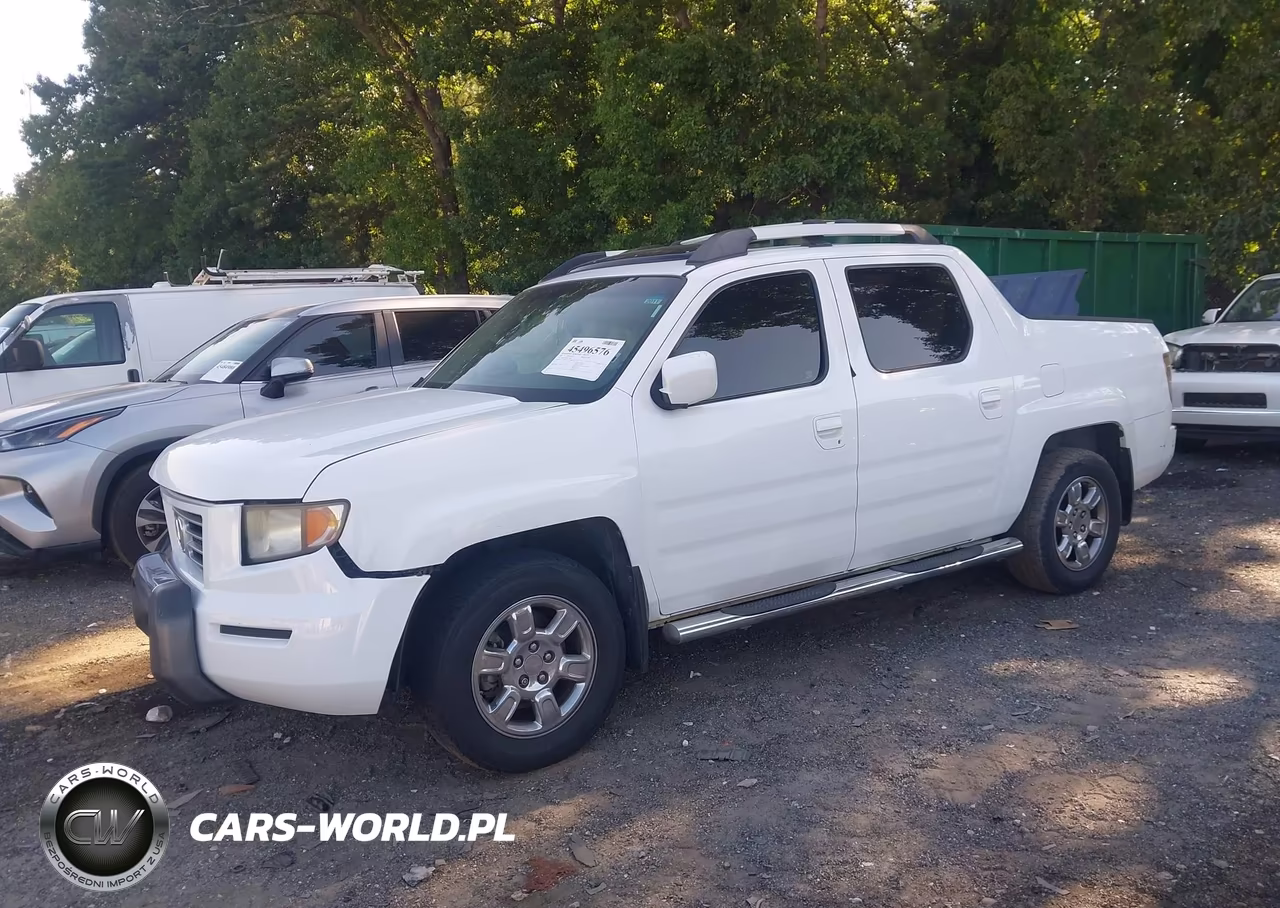 2007 Honda Ridgeline Rtl VIN:2HJYK16537H540580 - 2