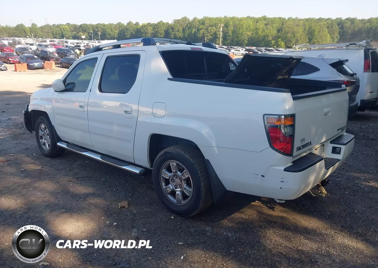 2007 Honda Ridgeline Rtl VIN:2HJYK16537H540580 - 3