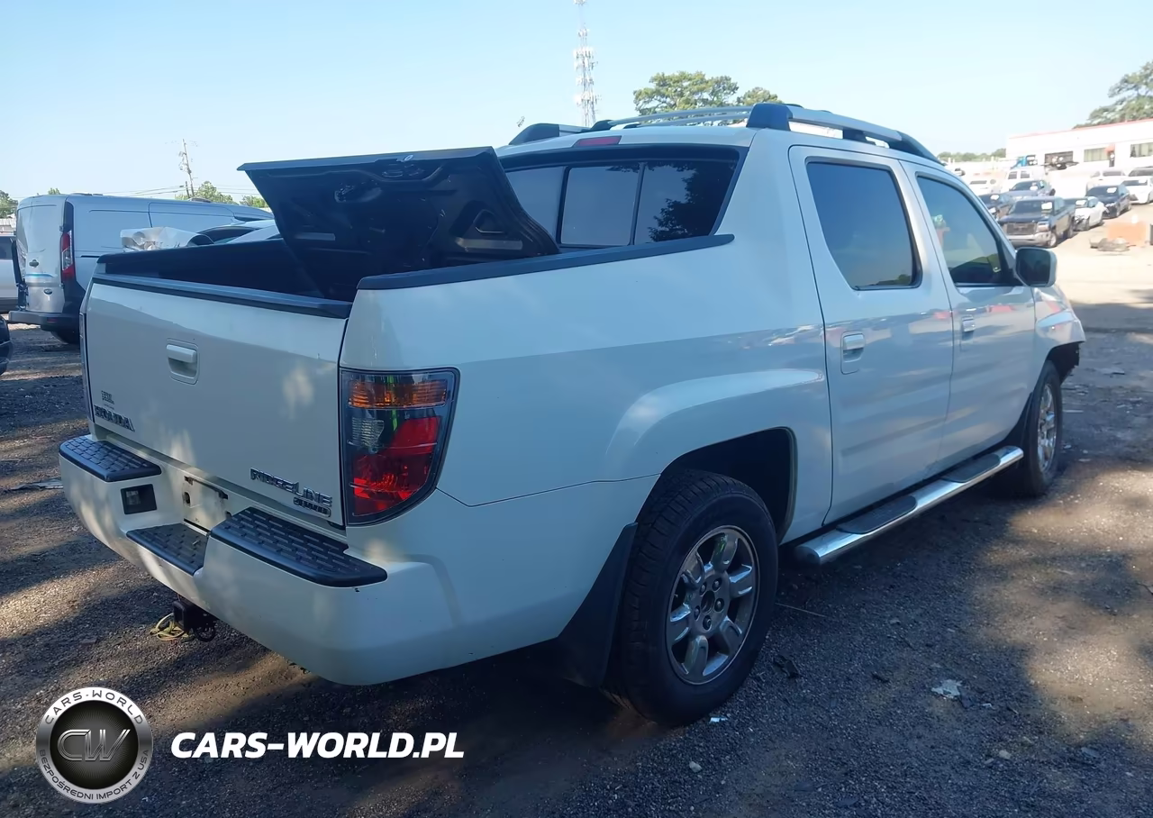2007 Honda Ridgeline Rtl VIN:2HJYK16537H540580 - 4