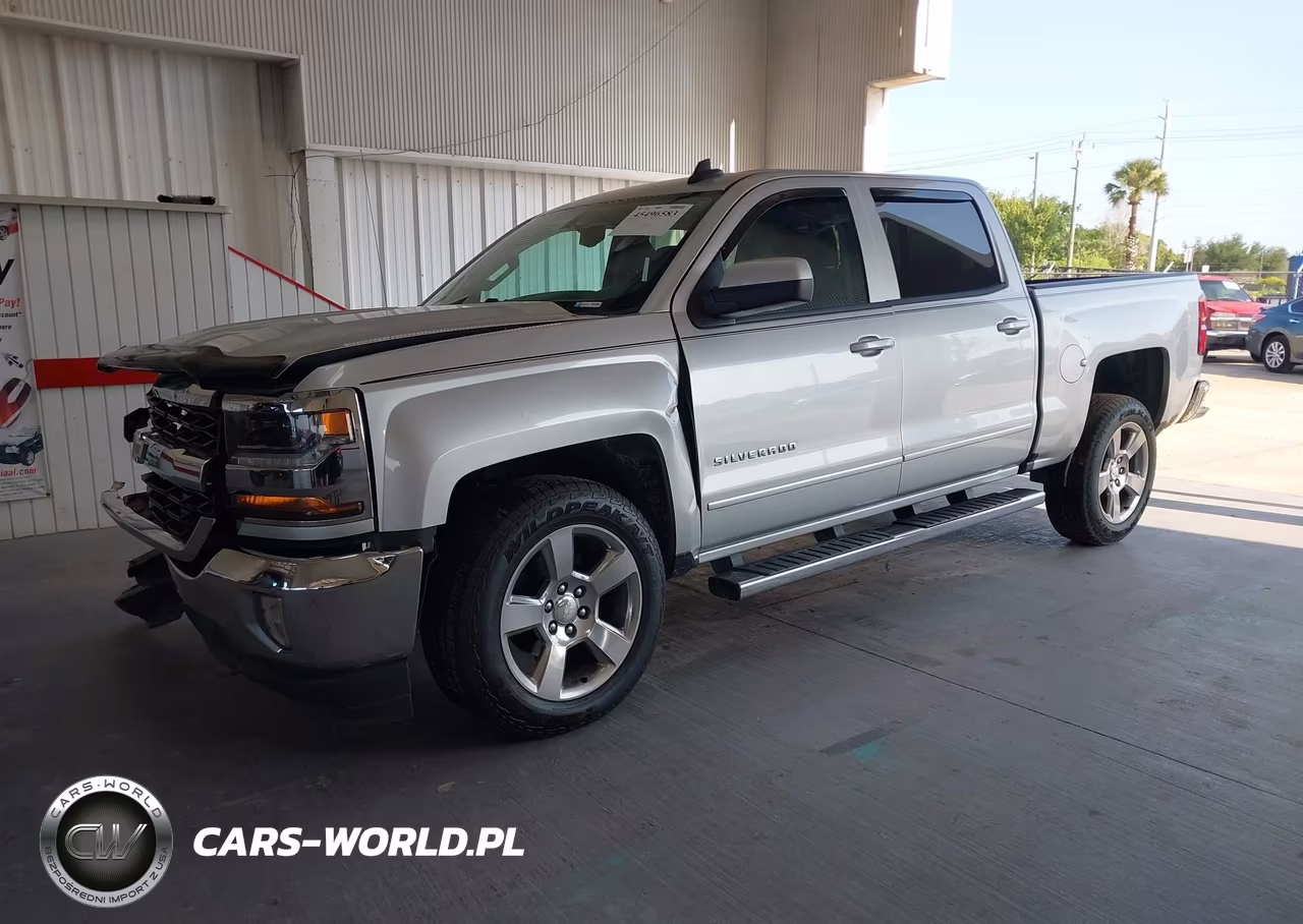 2018 Chevrolet Silverado 1500 1Lt VIN:3GCPCREC6JG412921 - 2