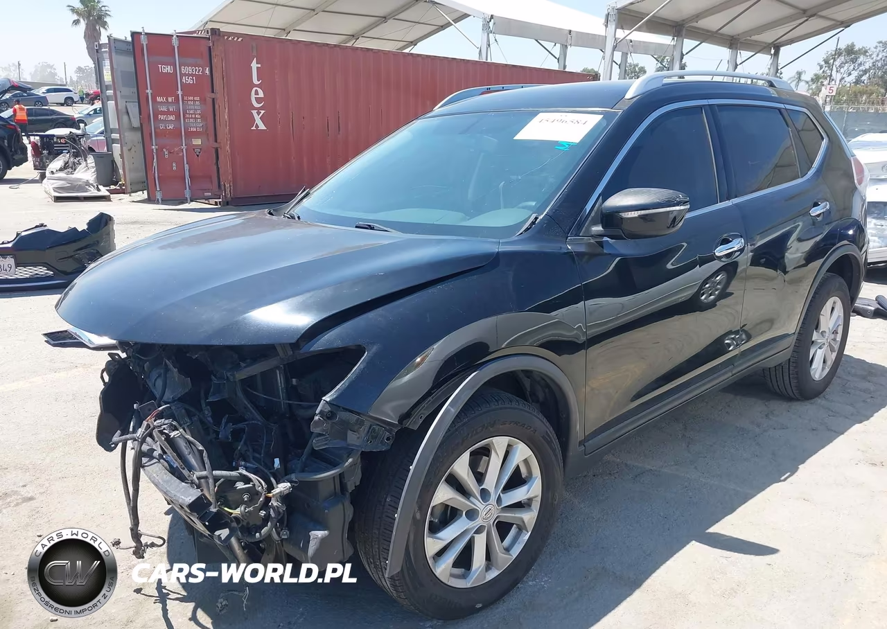 2015 Nissan Rogue Sv VIN:KNMAT2MT0FP550200 - 2