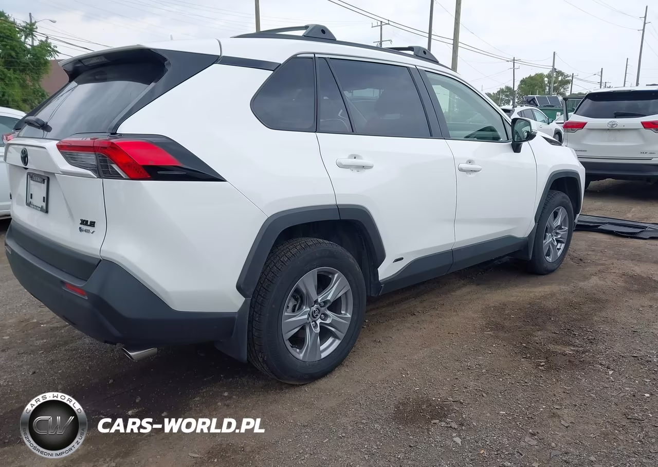 2025 Toyota Rav4 Hybrid Xle VIN:JTMRWRFV1SD342887 - 4
