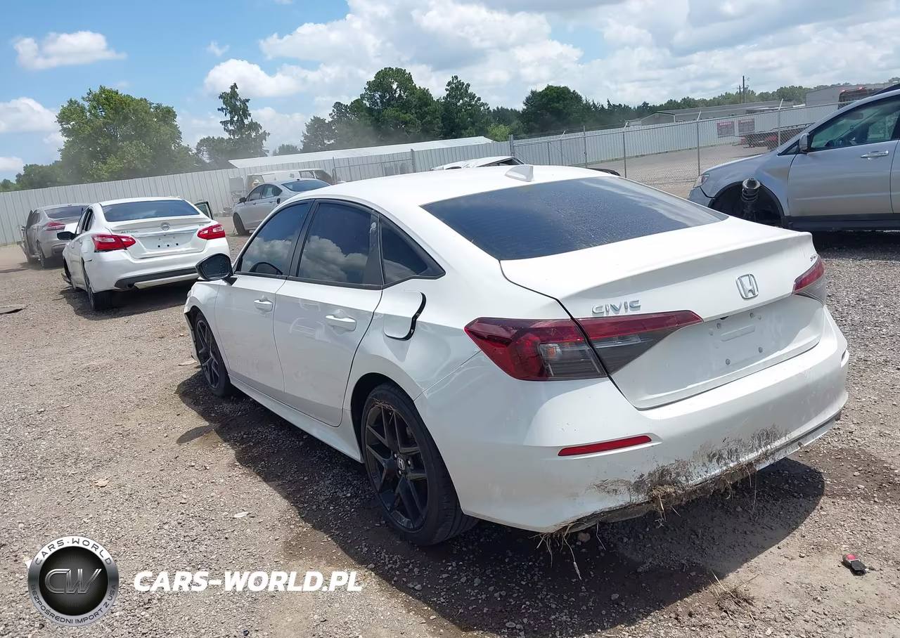 2025 Honda Civic Sport VIN:2HGFE2F58SH596713 - 3