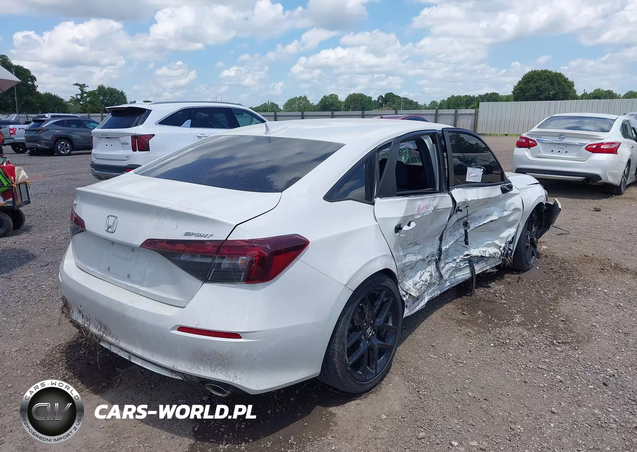 2025 Honda Civic Sport VIN:2HGFE2F58SH596713 - 4