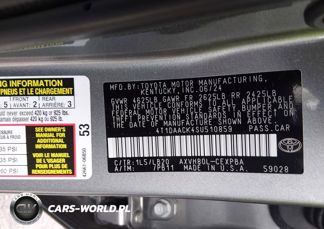2025 Toyota Camry Xse VIN:4T1DAACK4SU510859 - 9