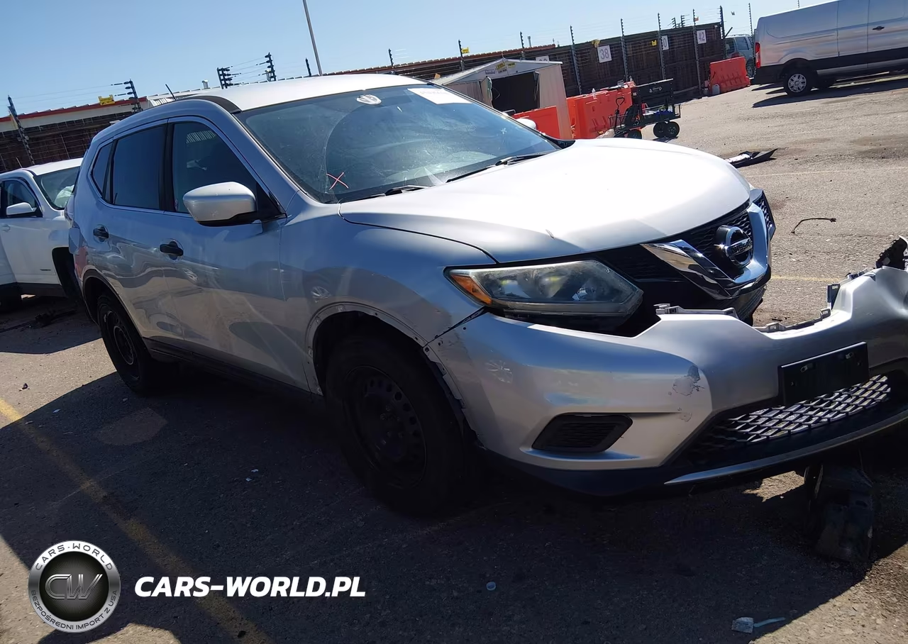 2016 Nissan Rogue S VIN:5N1AT2MM9GC896677 - 1