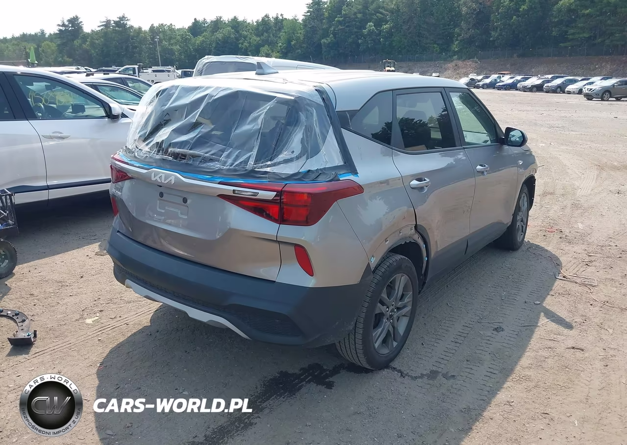 2022 Kia Seltos Lx VIN:KNDEPCAA4N7321581 - 4