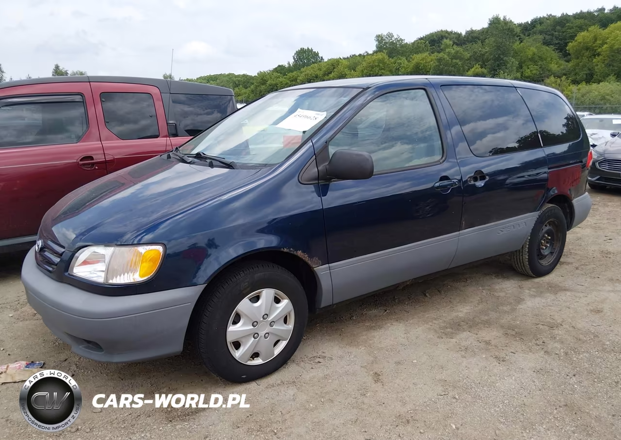 2001 Toyota Sienna Ce VIN:4T3ZF19CX1U401710 - 2