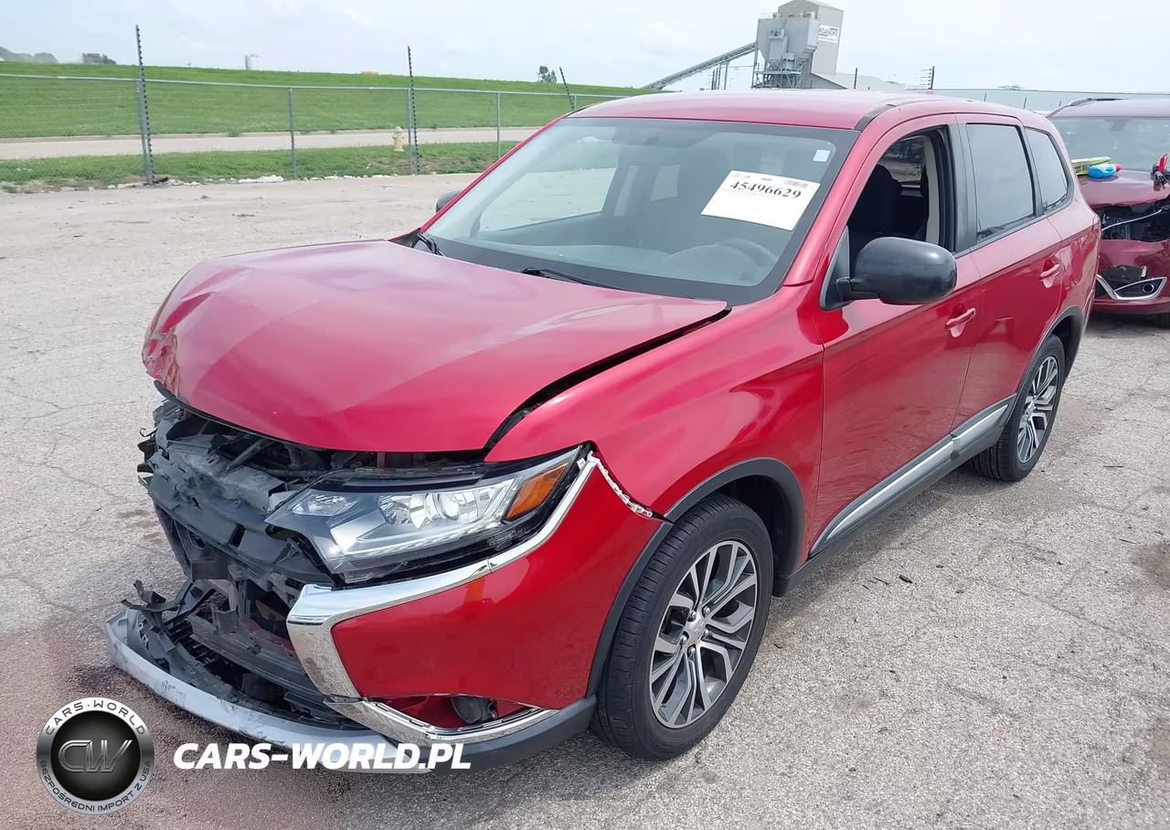 2017 Mitsubishi Outlander Es VIN:JA4AD2A33HZ052561 - 2