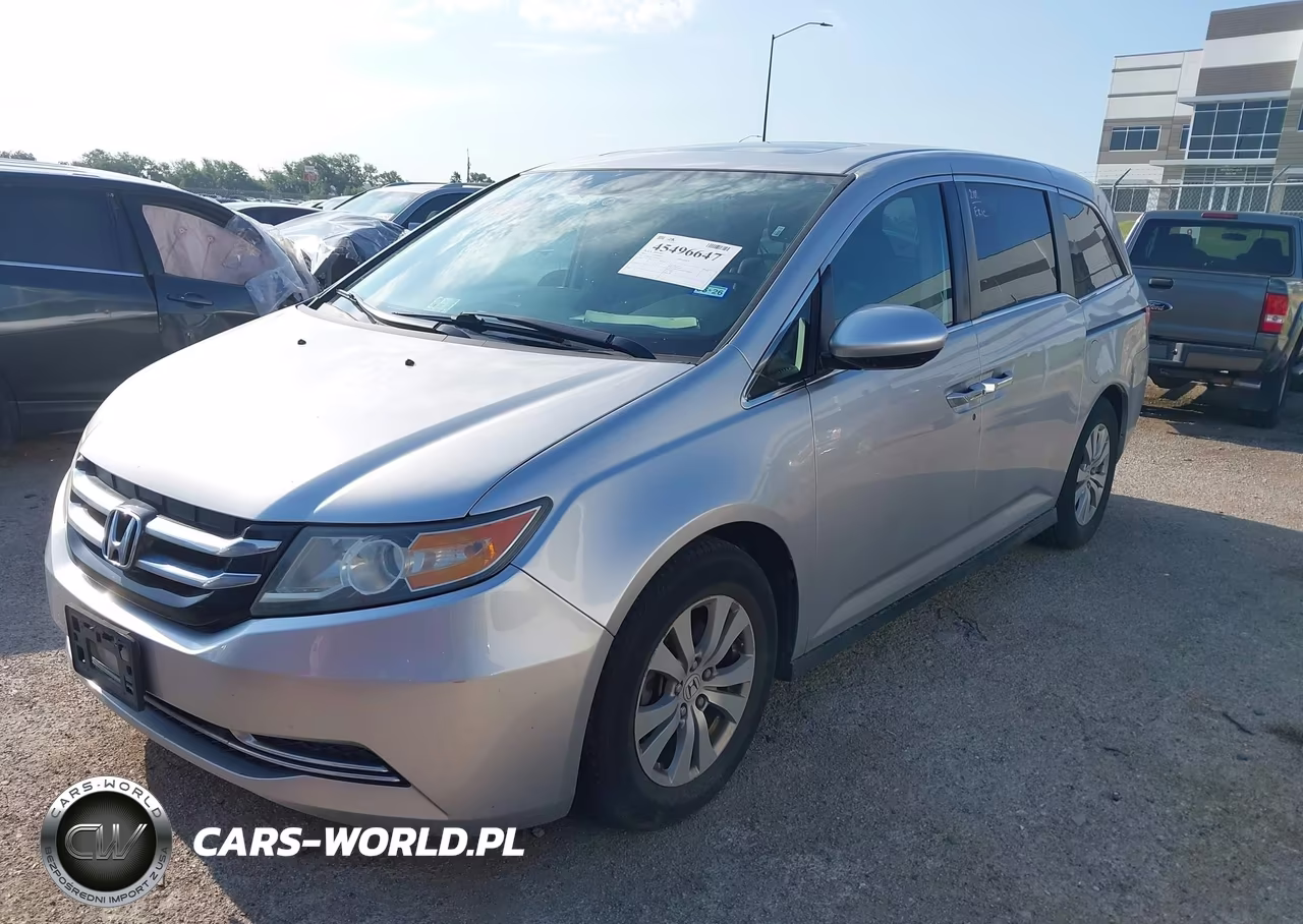 2015 Honda Odyssey Ex-L VIN:5FNRL5H67FB110672 - 2