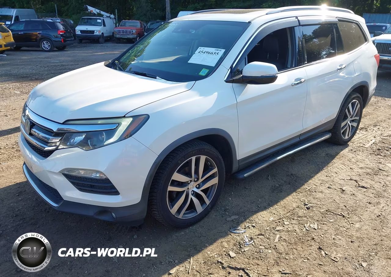2016 Honda Pilot Elite VIN:5FNYF6H04GB038318 - 2