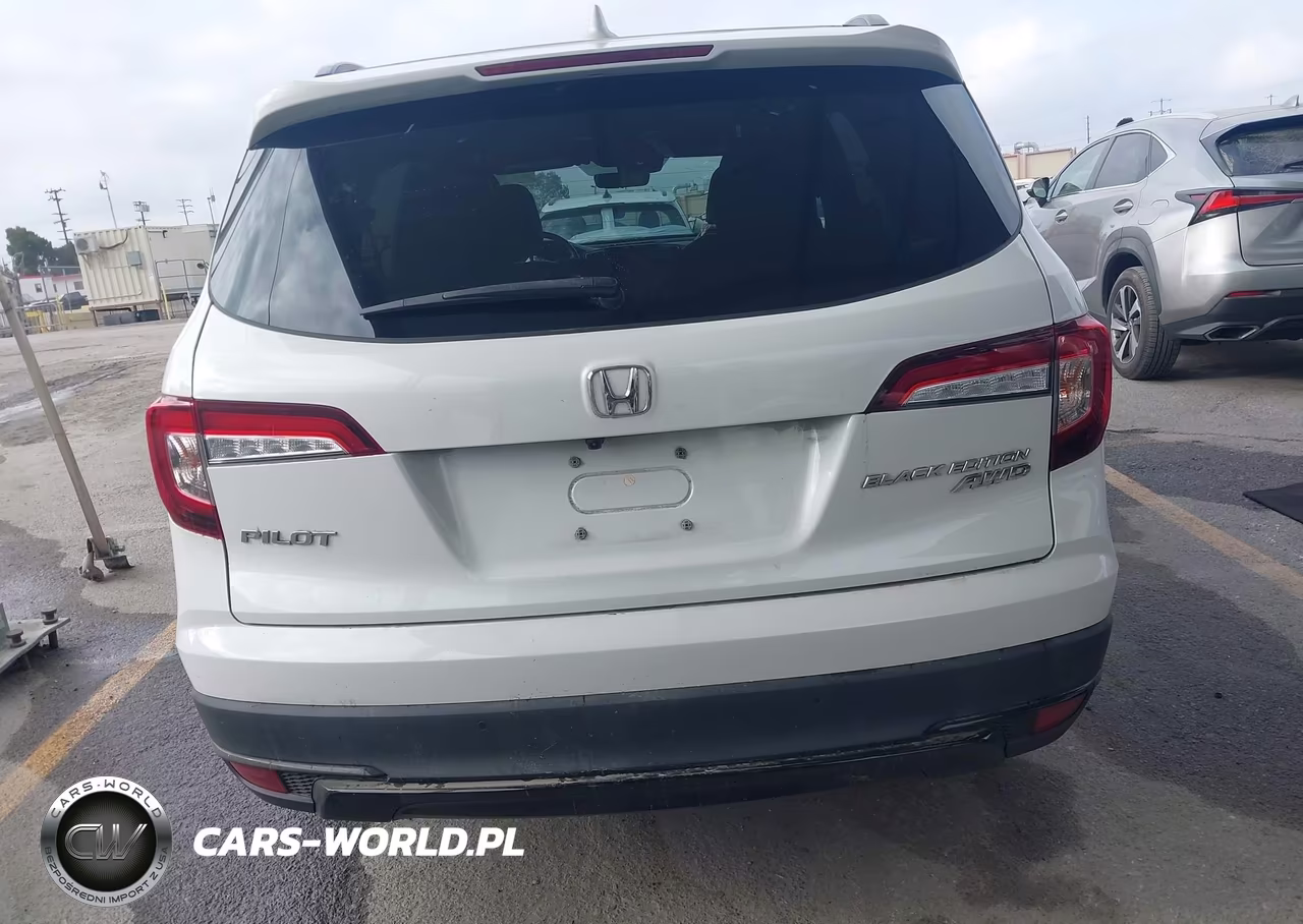 2022 Honda Pilot Awd Black Edition VIN:5FNYF6H72NB062286 - 16