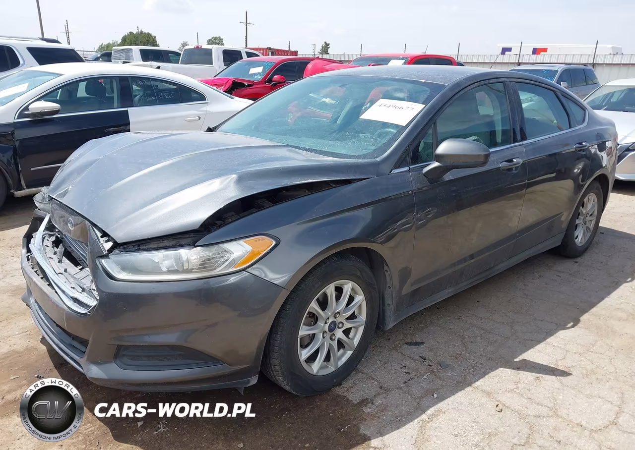 2016 Ford Fusion S VIN:3FA6P0G78GR162824 - 2