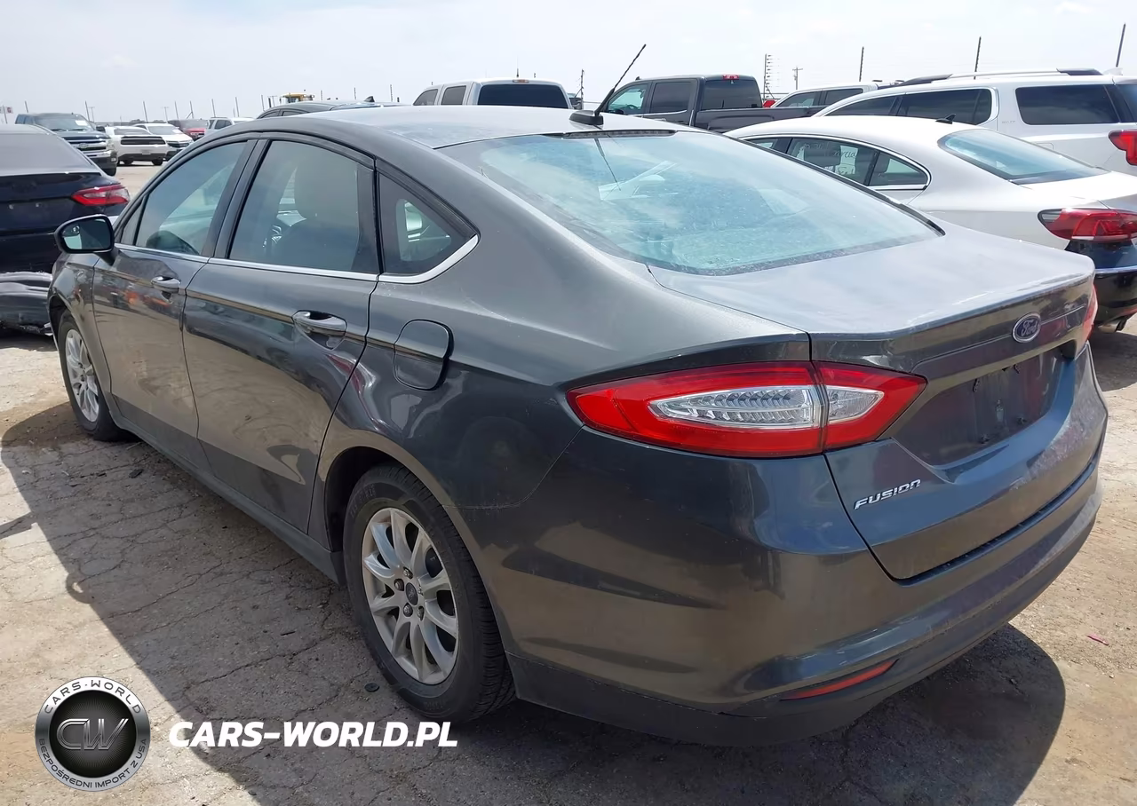2016 Ford Fusion S VIN:3FA6P0G78GR162824 - 3