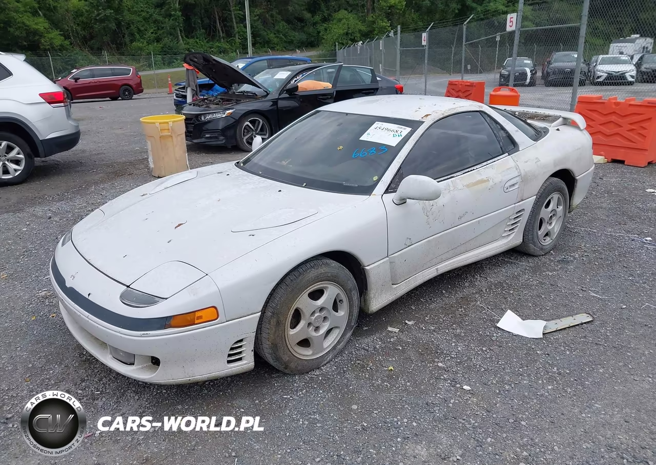 1992 Mitsubishi 3000 Gt Sl VIN:JA3XD64B3NY046009 - 2