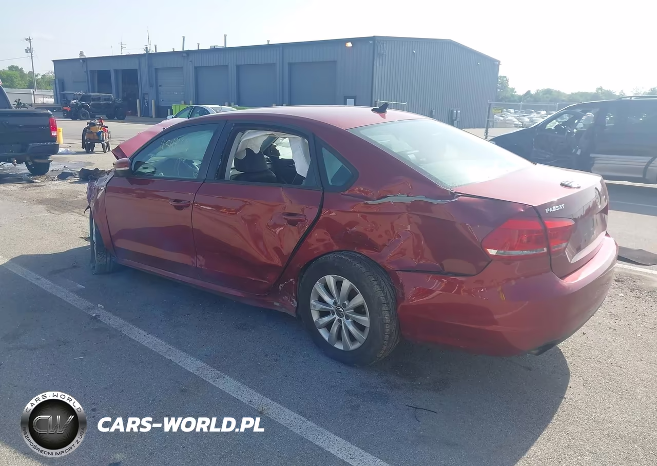 2015 Volkswagen Passat 1.8T Wolfsburg Edition VIN:1VWAT7A34FC021919 - 3