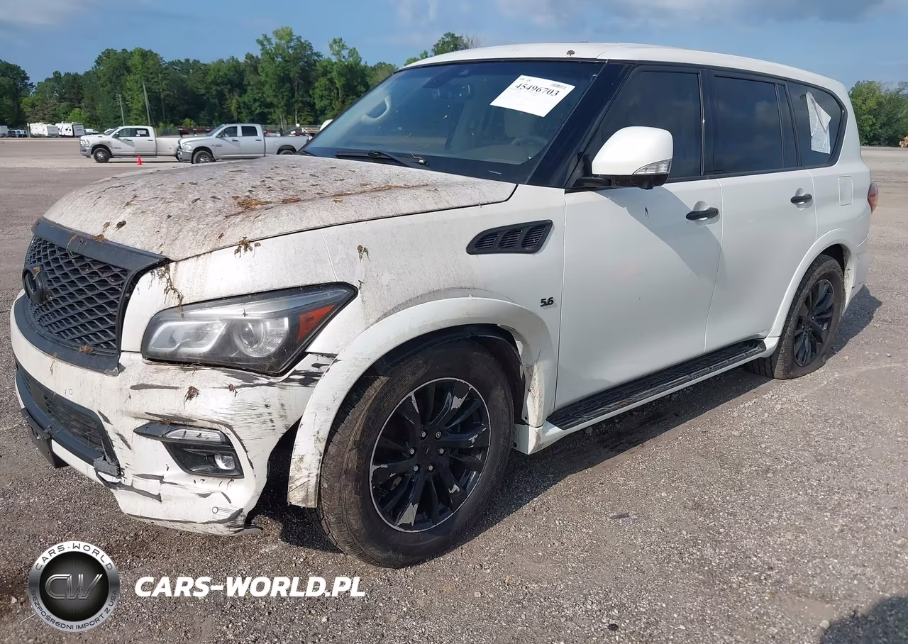 2017 Infiniti Qx80 VIN:JN8AZ2NFXH9645141 - 2