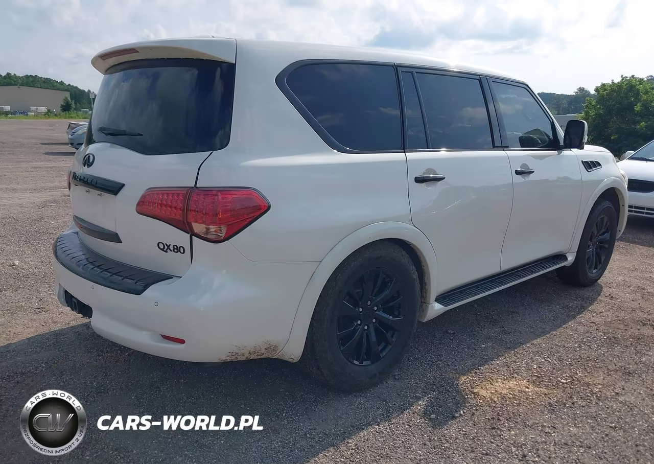 2017 Infiniti Qx80 VIN:JN8AZ2NFXH9645141 - 4