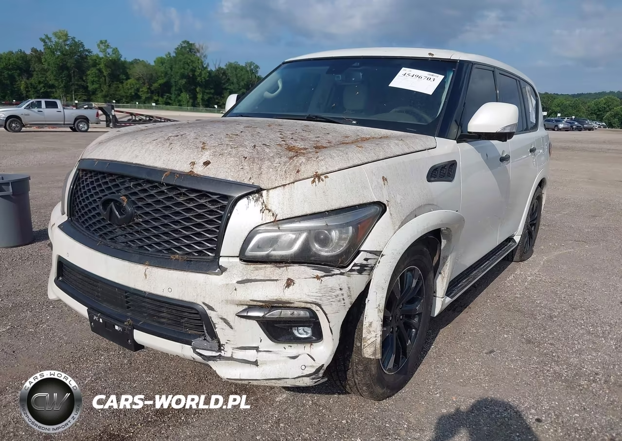 2017 Infiniti Qx80 VIN:JN8AZ2NFXH9645141 - 6