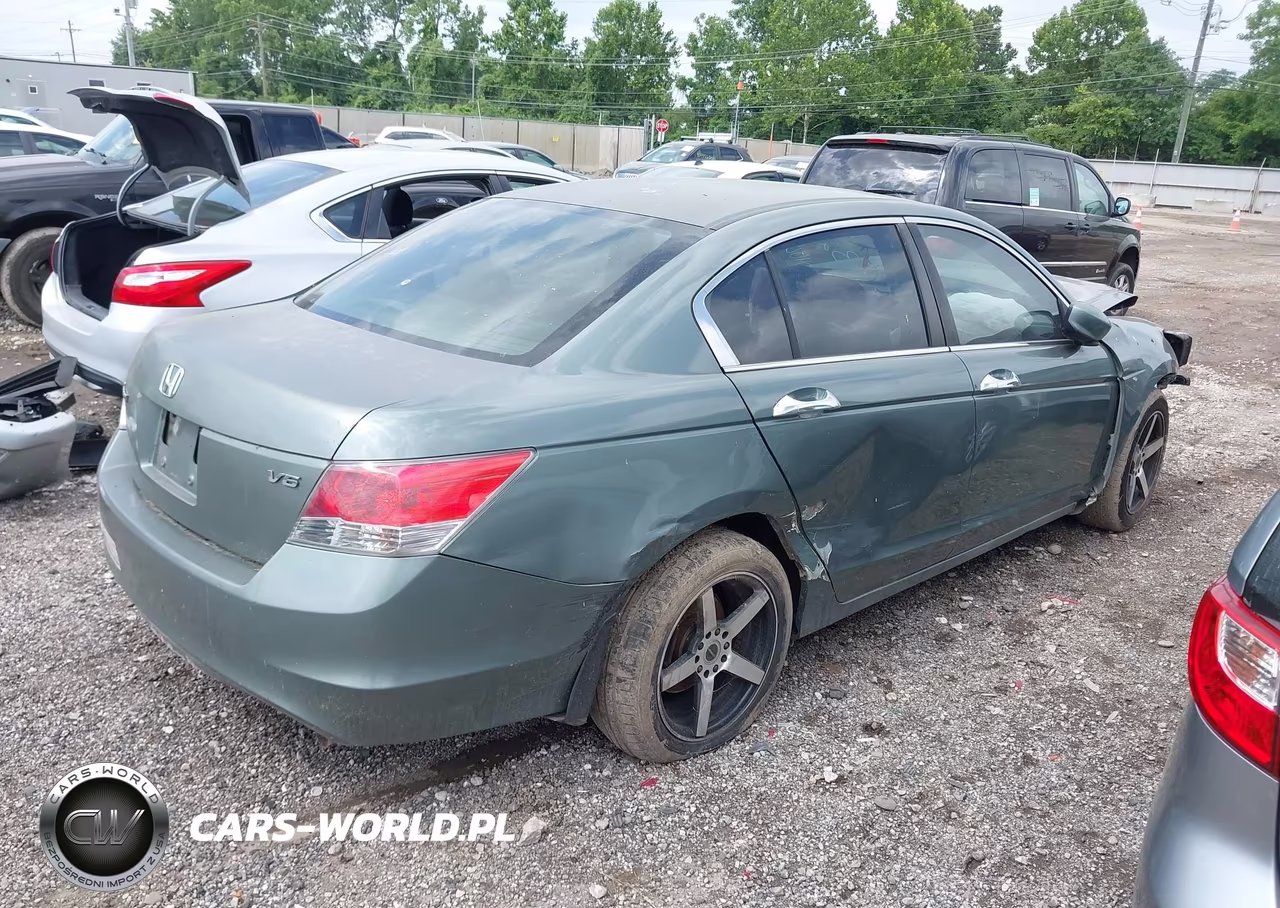 2008 Honda Accord 3.5 Ex VIN:1HGCP36718A040013 - 4