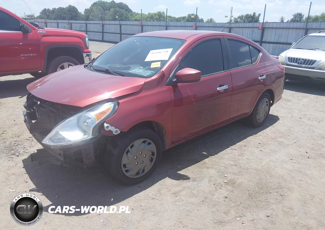 2017 Nissan Versa 1.6 Sv VIN:3N1CN7AP6HK463352 - 2