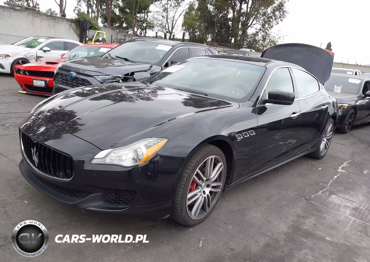 2016 Maserati Quattroporte S VIN:ZAM56RPA4G1189291 - 2