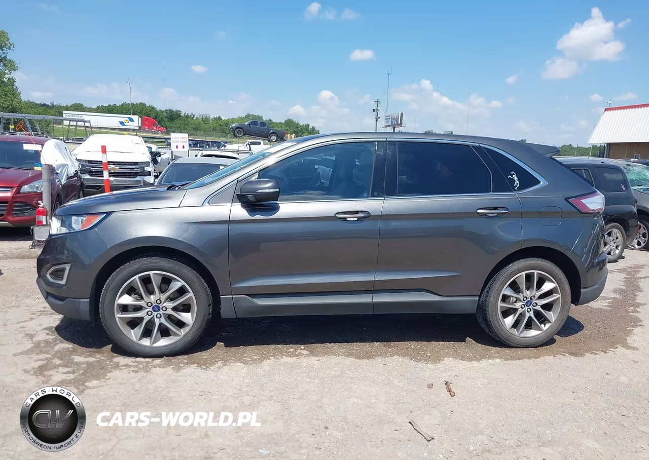 2017 Ford Edge Titanium VIN:2FMPK3K84HBC43734 - 14