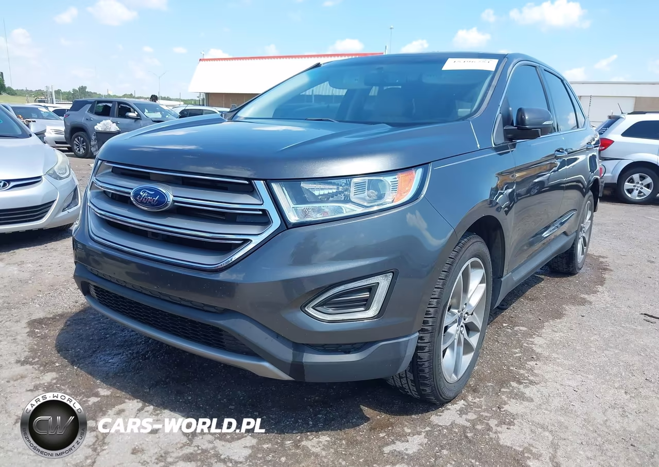 2017 Ford Edge Titanium VIN:2FMPK3K84HBC43734 - 2