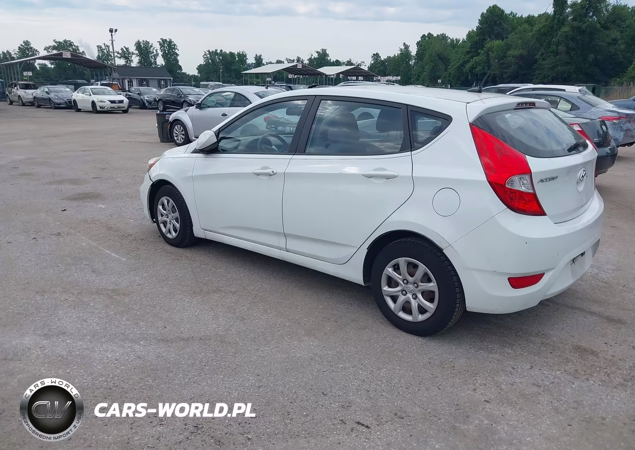 2012 Hyundai Accent Gs VIN:KMHCT5AE2CU007925 - 3
